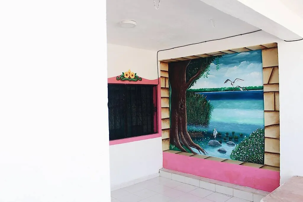Holiday home Casa La Antigua Bacalar, Centro, Aa, Wifi, Cocina Villa